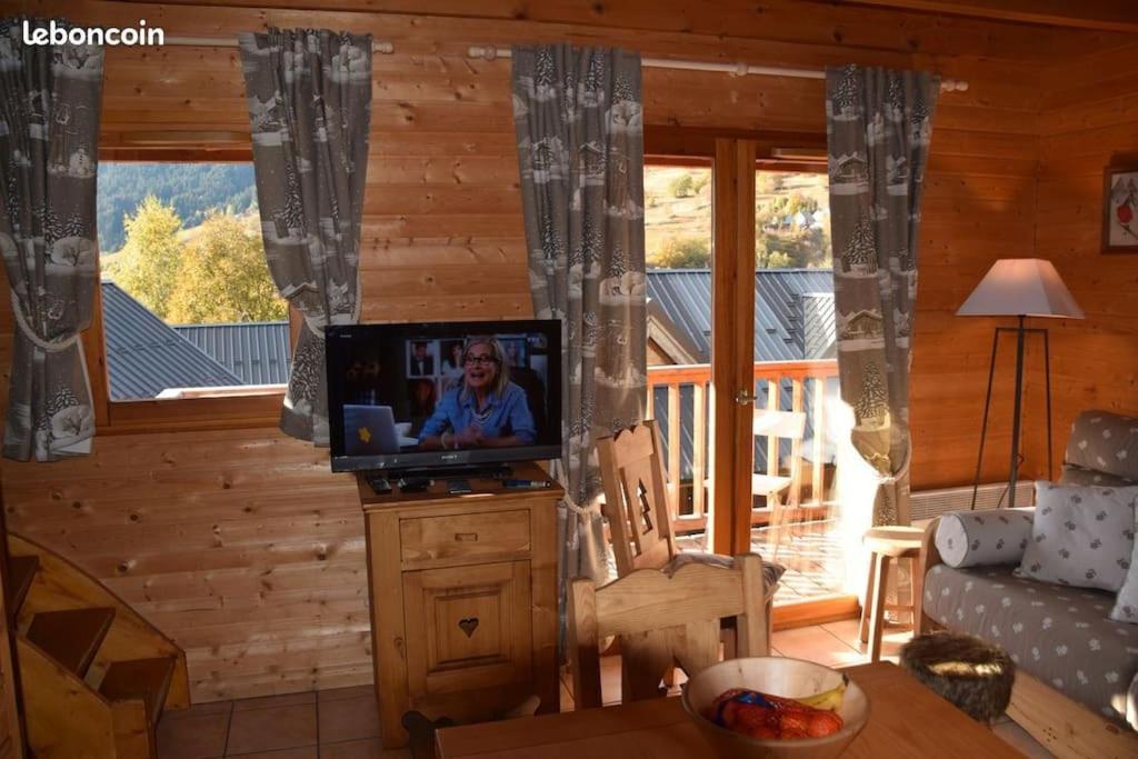Saint Francois Longchamps Loc A La Montagne Avec Piscine Ete Hiver Vg23 Exteriör bild